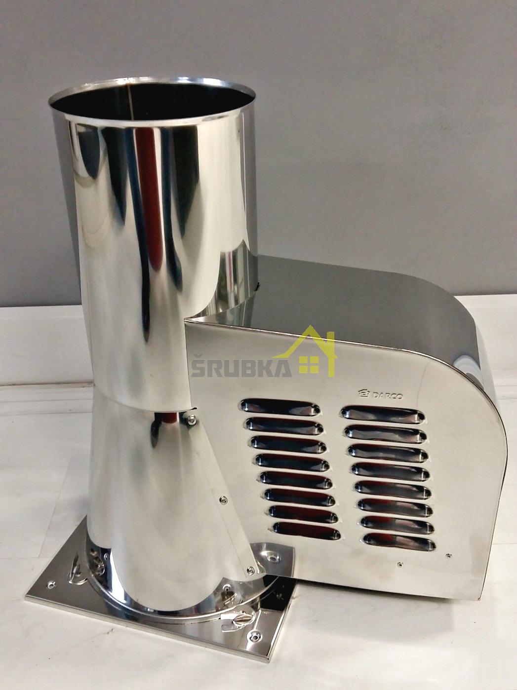 Detail konštrukcie komínového ventilátora